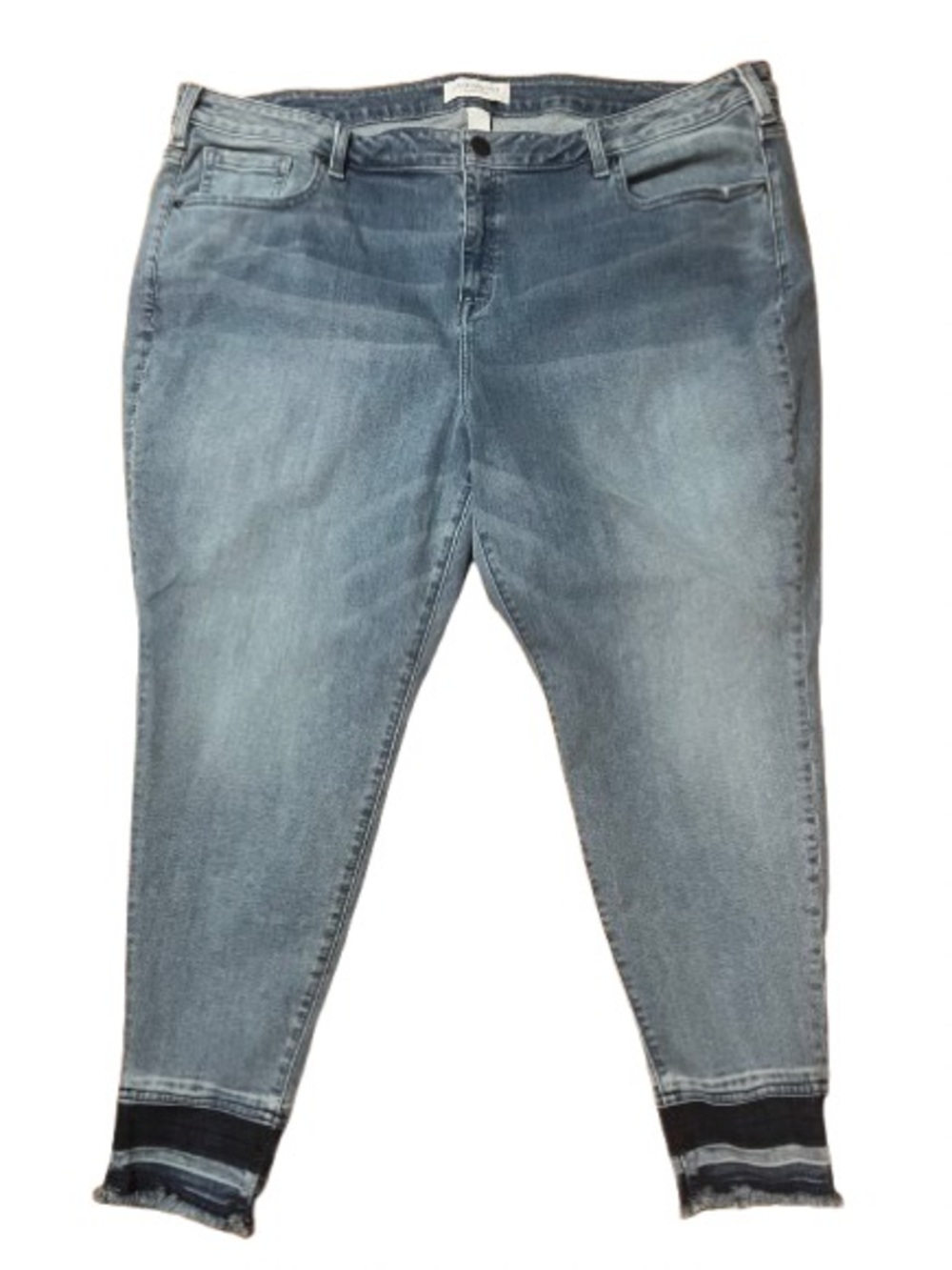 Lane Bryant Mid Rise Super Stretch Skinny Women’s Blue Jeans - Size 24P